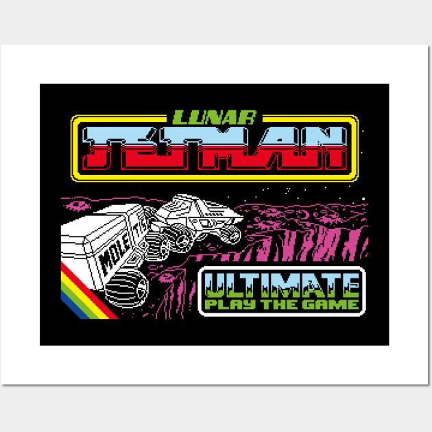 ZX Spectrum – Knight Lore Wall Art by GraphicGibbon